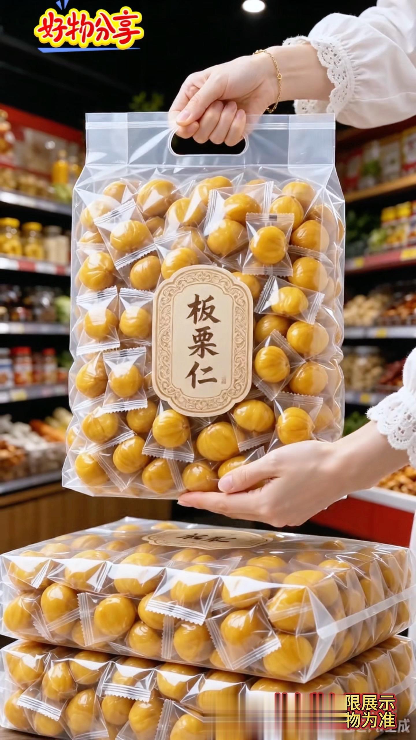 有没有人跟我一样，吃板栗不喜欢剥壳的？这个板栗仁简直就是我的梦中情栗！...