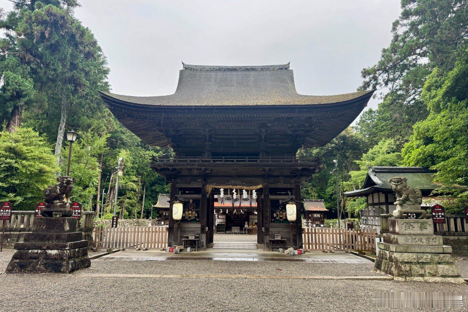 御上神社，野洲，滋贺县。日本国宝。主供神天之御影命，考古发现附近早在近两千年前就