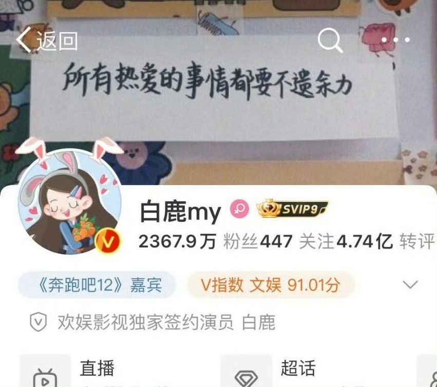 白鹿重心在作品上 EP《万花筒》是白鹿和鹿茸十周年的约定，她把十年成长切面唱给我