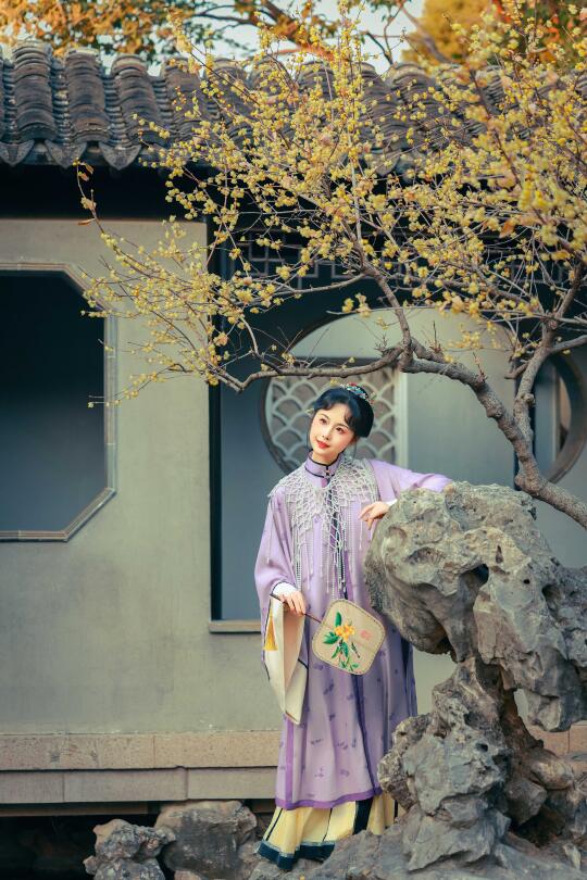 嘉庆汉女｜“为有暗香来”