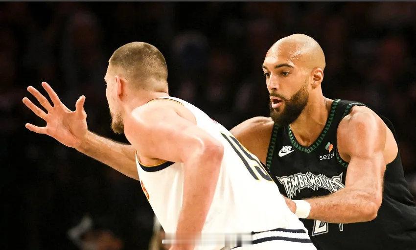 NBA | 戈贝尔又锁死约基奇！森林狼大胜掘金，系列赛2-1领先4月24日NBA