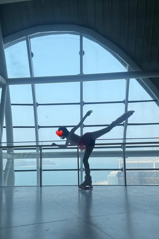 ⛸️｜青岛绝美海景冰场