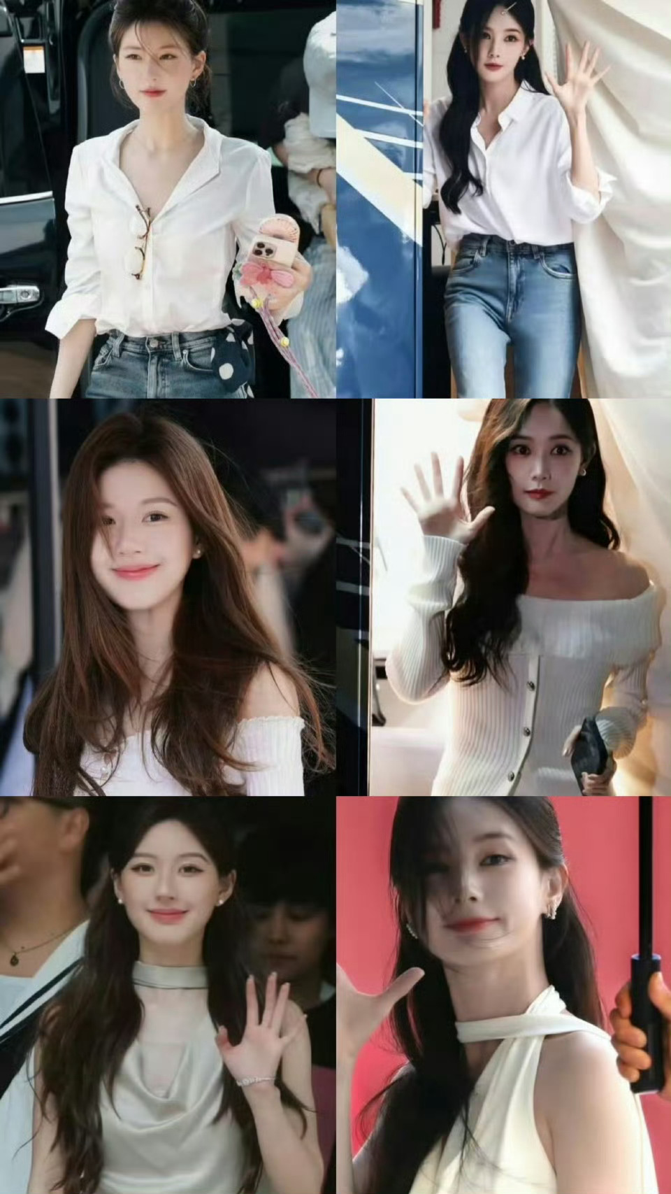 李一桐在《美人余》的造型和赵露思在《许我耀眼》的造型像不像？ ​​​