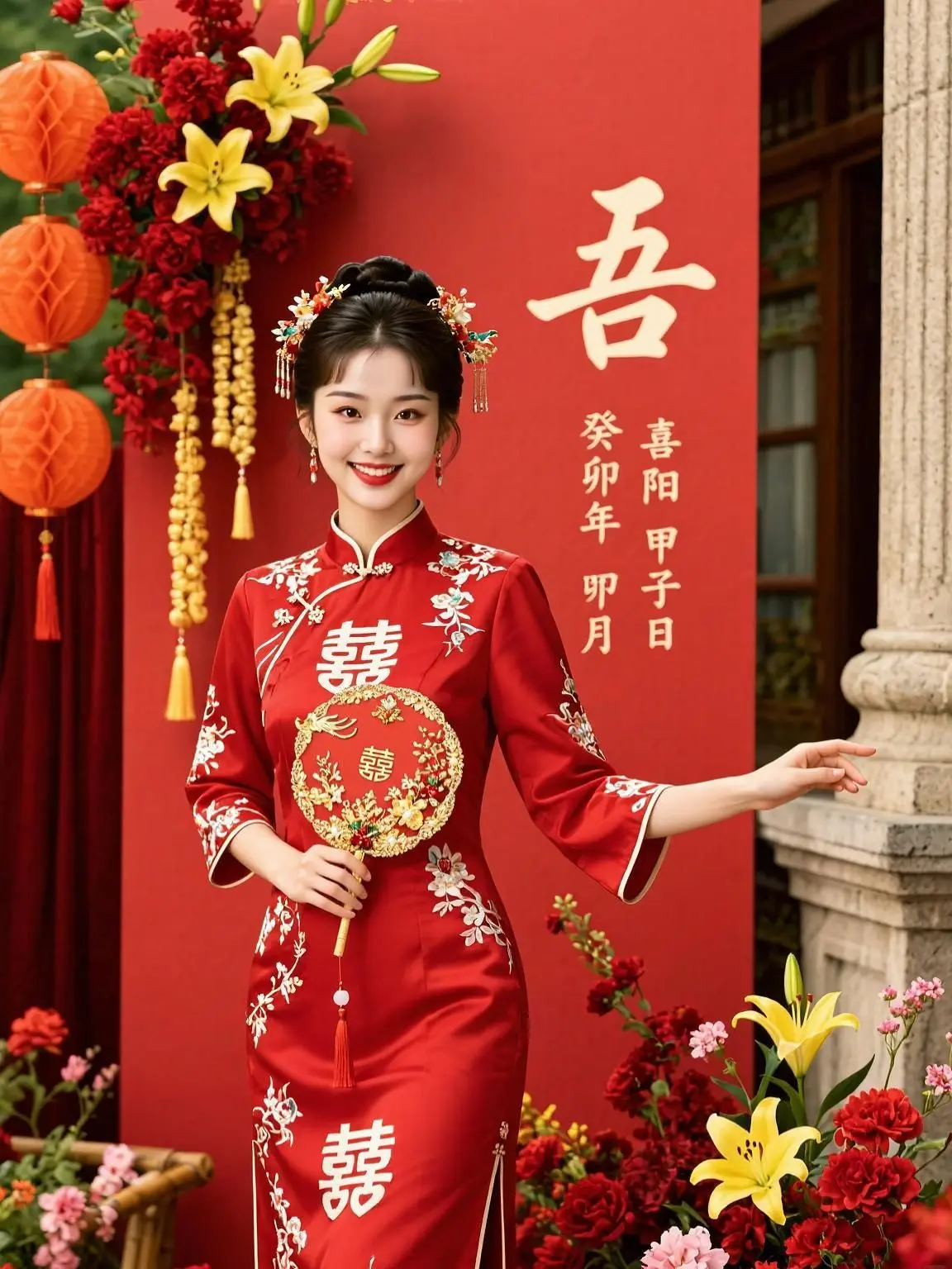 AI红装喜嫁大片