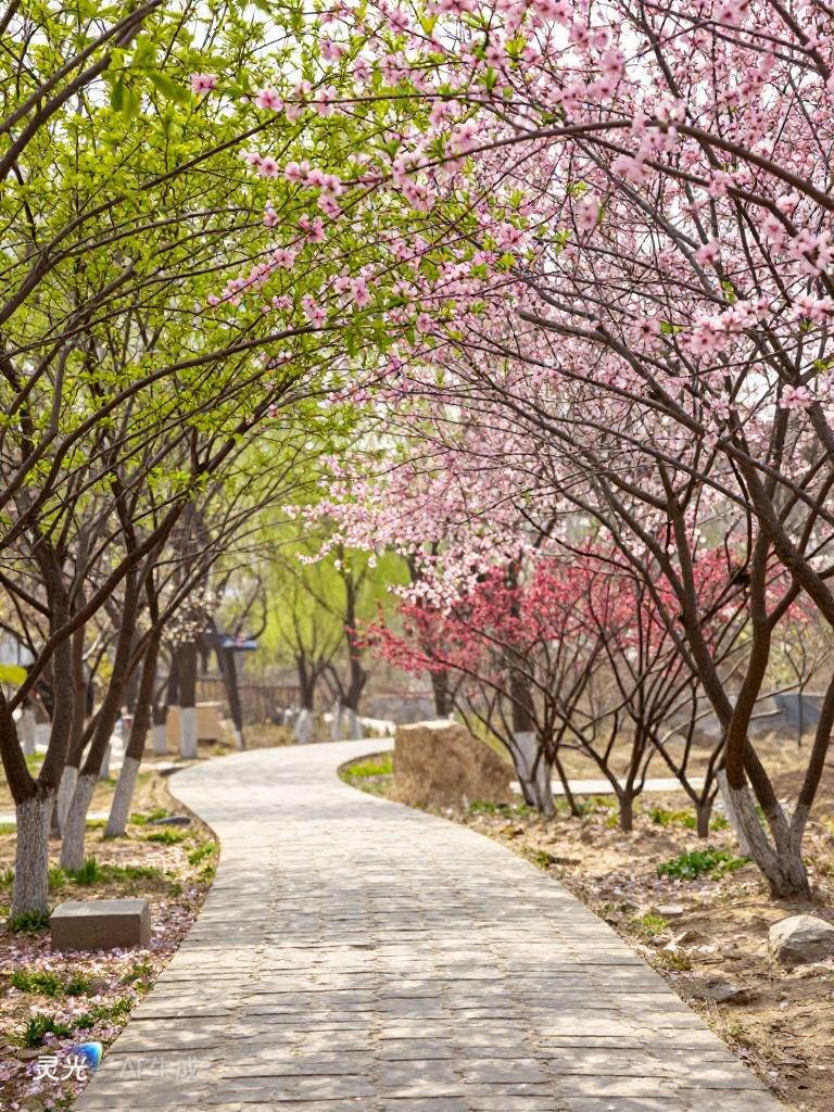 春日的风，是带着颜色的。它从山那边吹来，染绿了柳梢，吹开了桃蕊，把一冬的沉寂揉碎