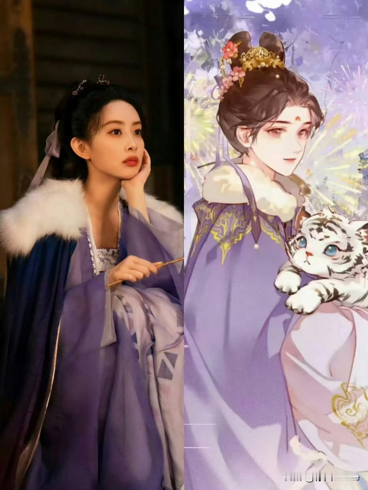 11月6日，看完对比图，才明白《将门毒后》片方为什么不惧舆论坚持孟子义王鹤棣主演