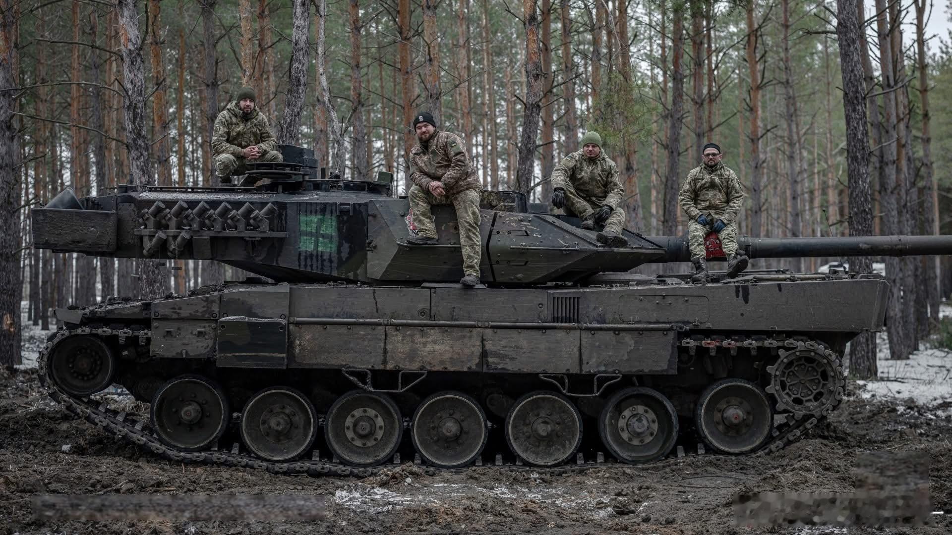 污军大本营战报：第21机械化旅的豹2A6宣称在5.5公里外击毁一辆鹅军T72，6