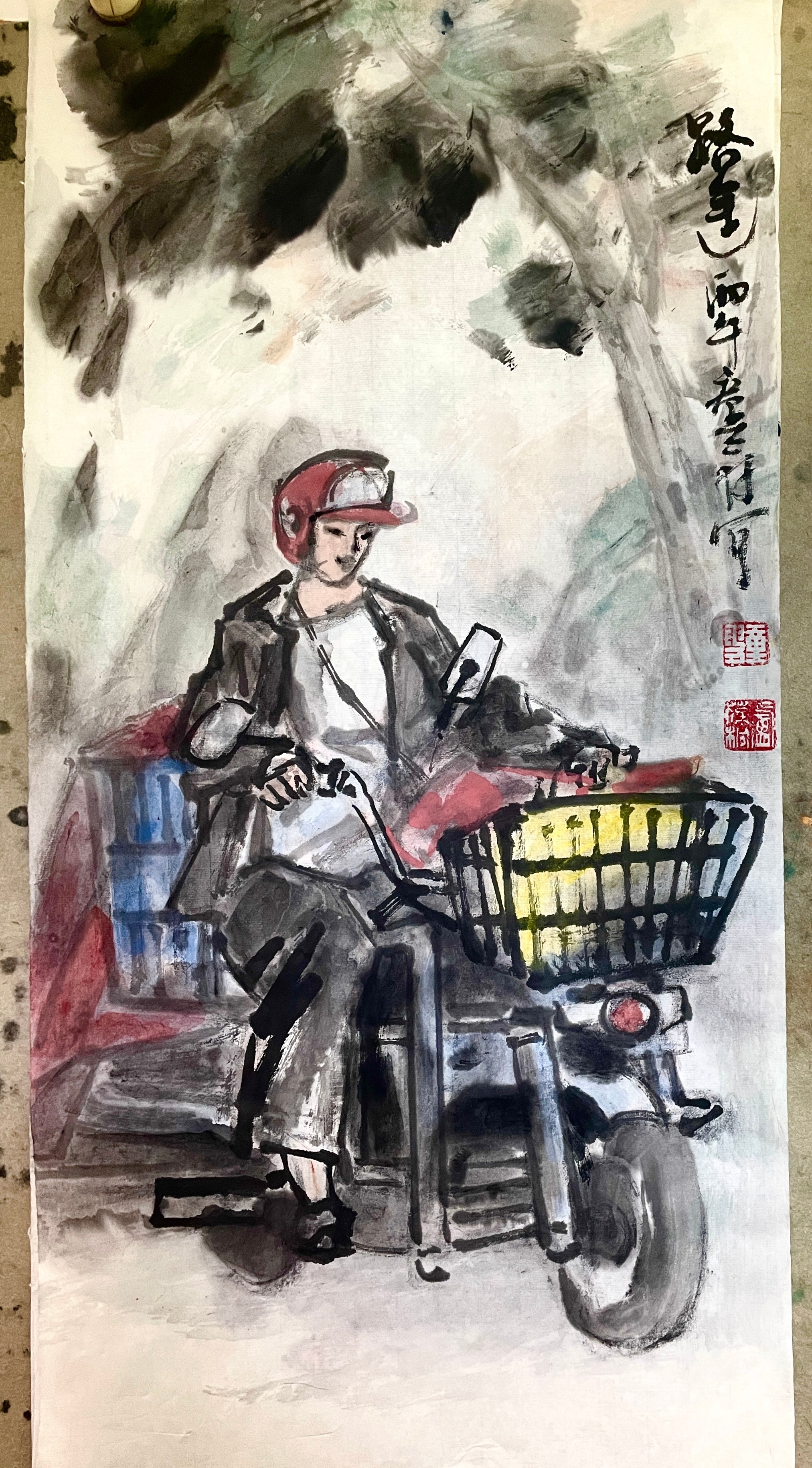 卢氏水墨  路途 