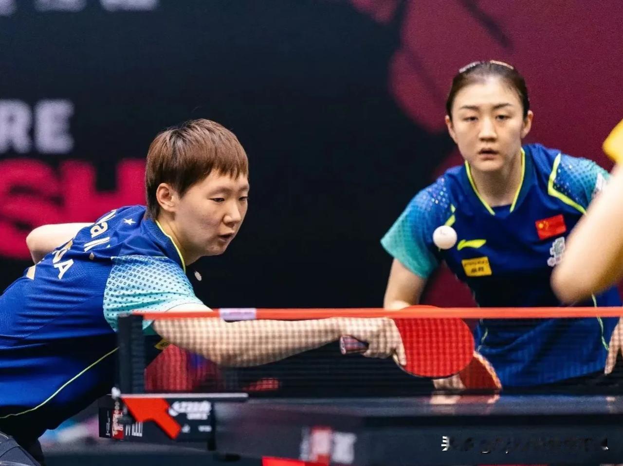 WTT新加坡大满贯，3月15日最新战报:
女子双打半决赛
陈梦/王曼昱3-1(1