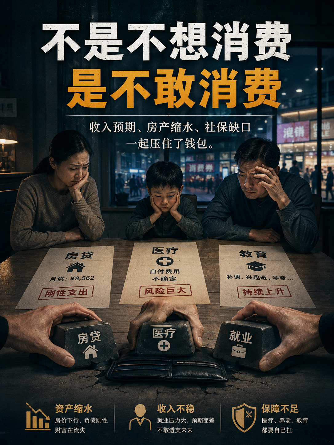 为什么一直喊“提振消费”，但是中国人还是不愿意消费？Claude对此解答：这个问