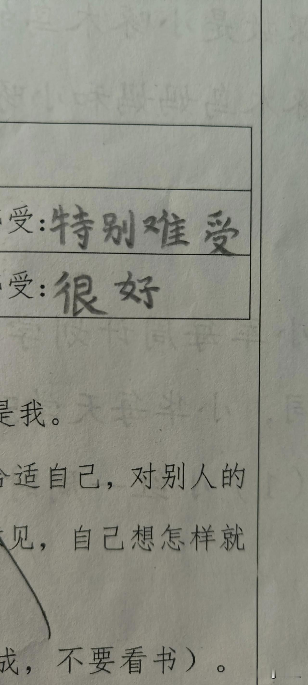 姐弟俩比赛写字，谁写的漂亮。这个肯定不用说了，常识性问题也不用说答案大家都有。