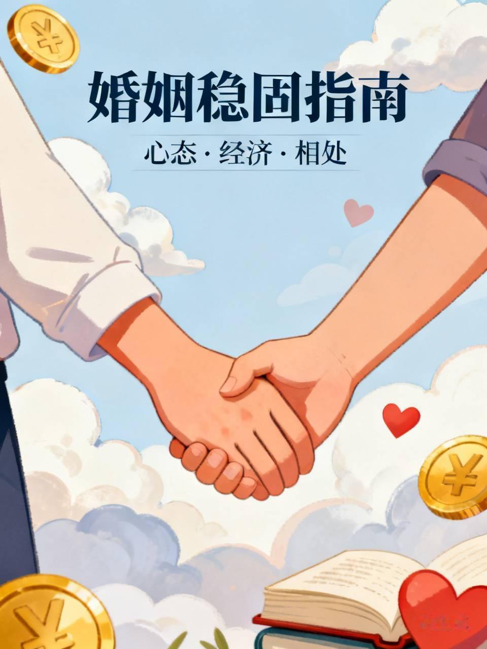 想让婚姻更稳固，心态调整很重要。
经济上得有底气，别轻易放弃工作和收入来源。不少