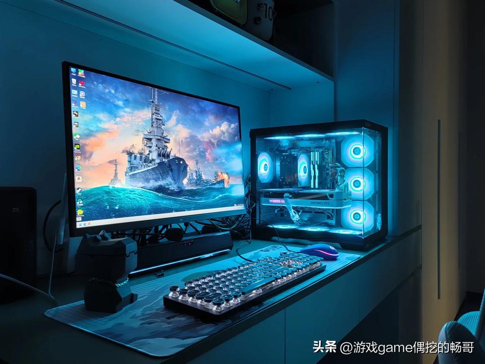 想看看大家的打机环境[舔屏]

下班进书房堪比老君进炼丹房，往电竞椅一瘫立马返老