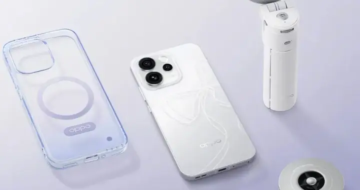 OPPO Reno15 Pro直播套裝公布：含磁吸支架自拍桿、補(bǔ)光燈等