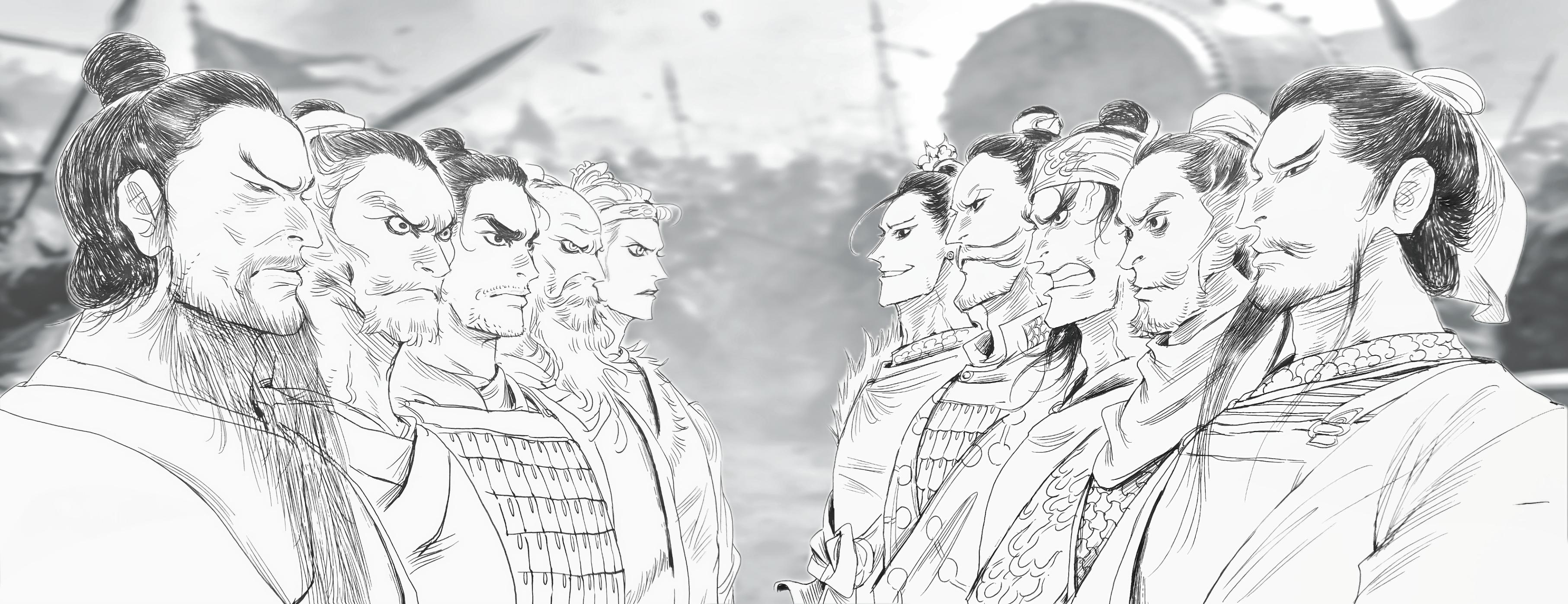 蜀汉五虎将与梁山五虎将——“横行沙场，五虎当先”