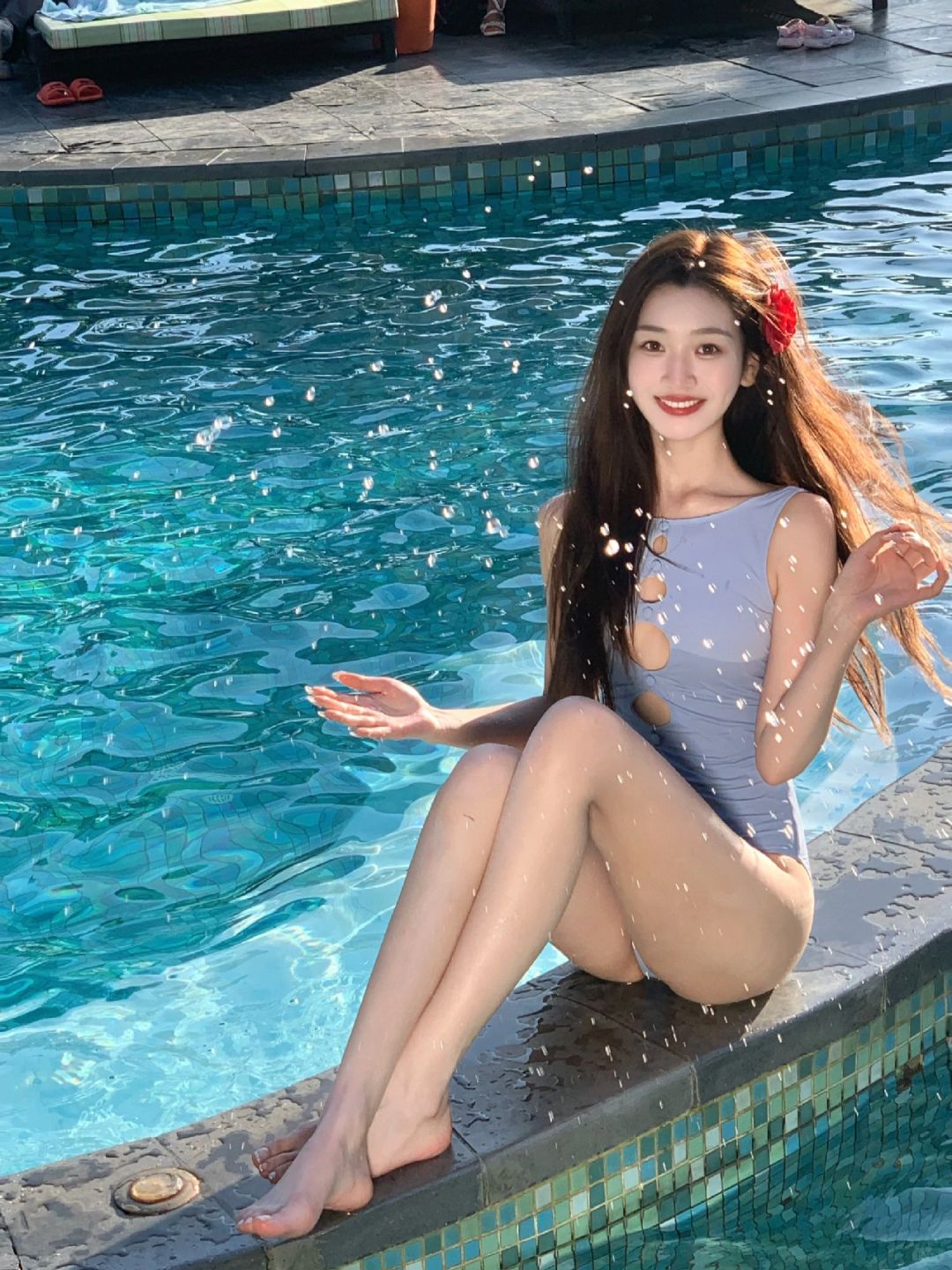 泳池拍照姿势｜可以斩女吗🩱