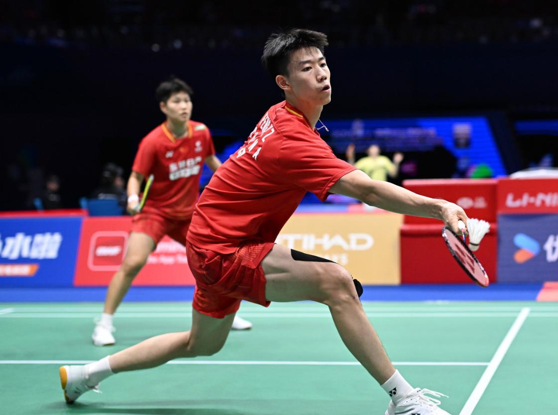 2026中国羽毛球大师赛 [我来了]冯彦哲/黄东萍🇨🇳 15-21、23-2
