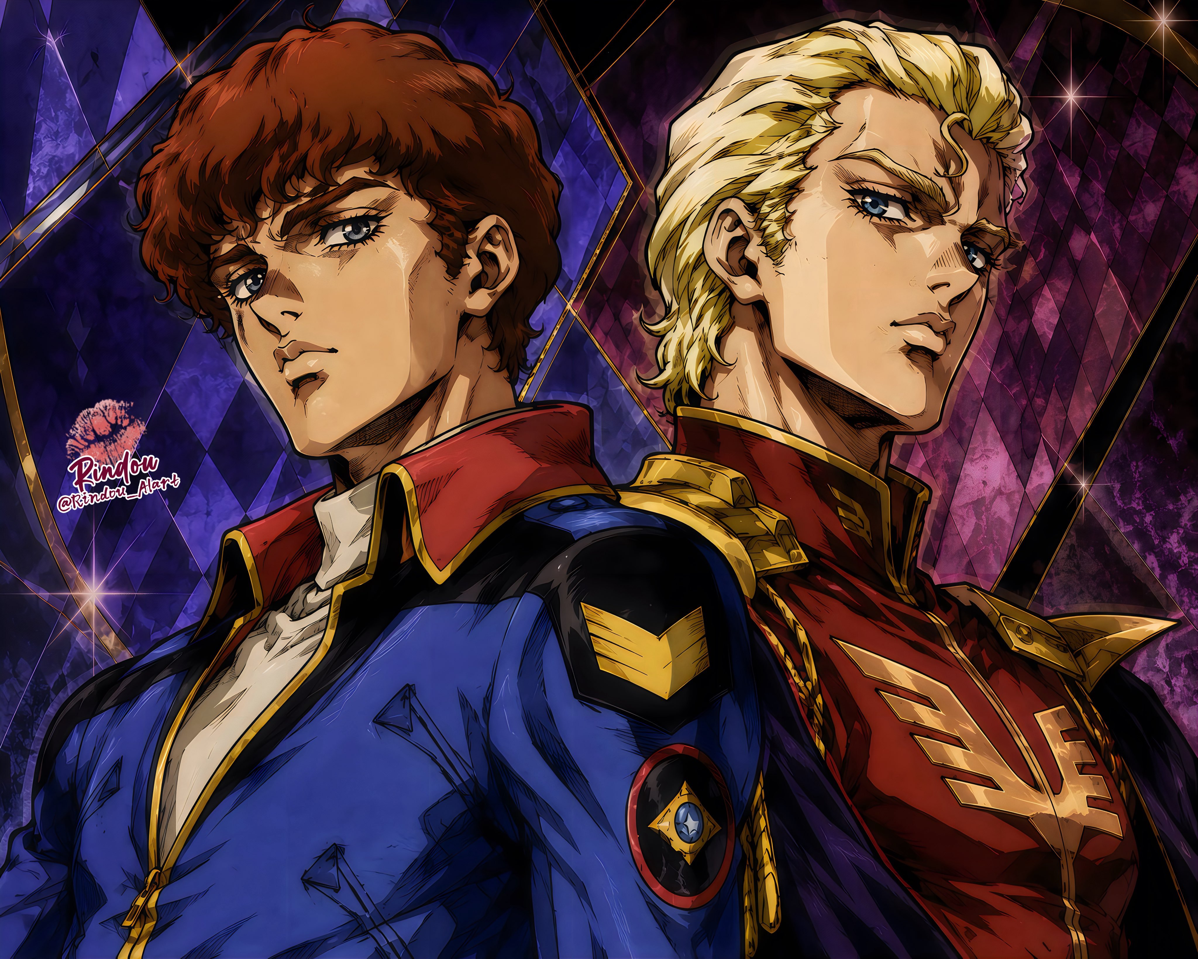 逆袭的夏亚，但是JOJO（via 竜胆）高达