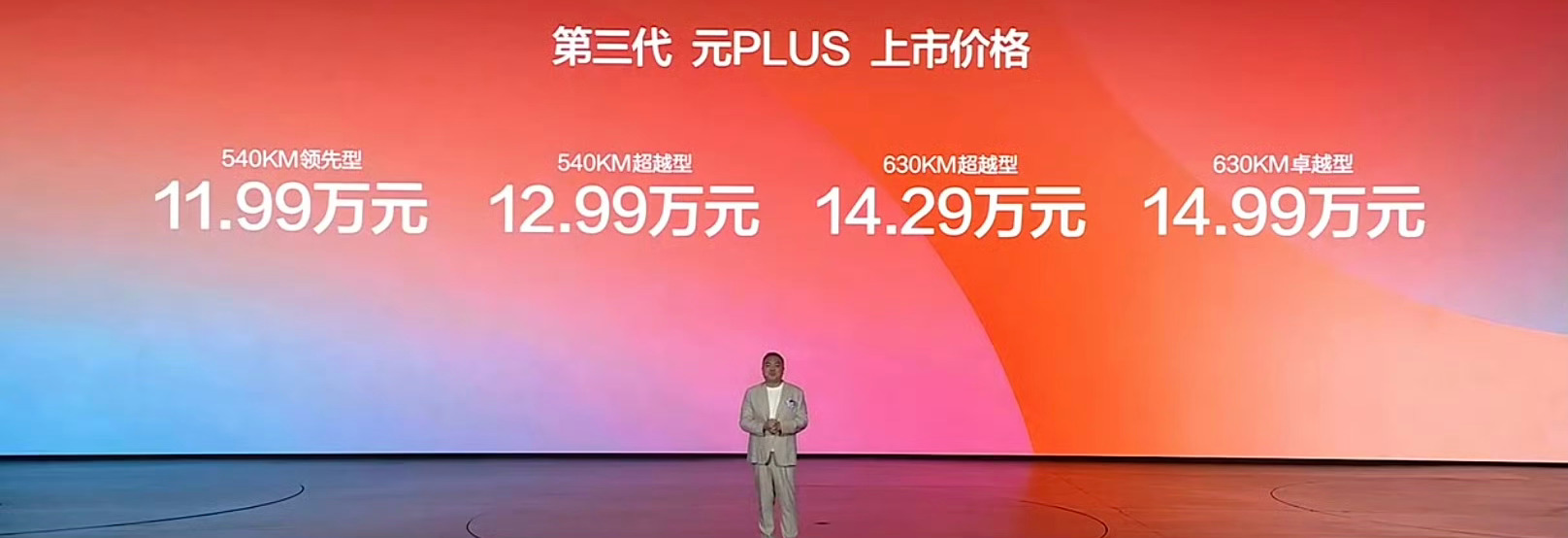 第三代元PLUS指导价11.99万-14.99万，大家觉得迪子这价格如何