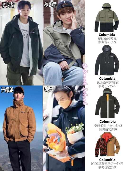 男明星们帅气过冬❄️暖暖外套少不了~