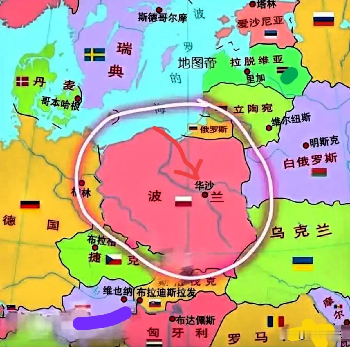 近有德国人评价波兰，说它在安理会五常里得罪了四个，还调侃“难道想被第四次灭国吗”