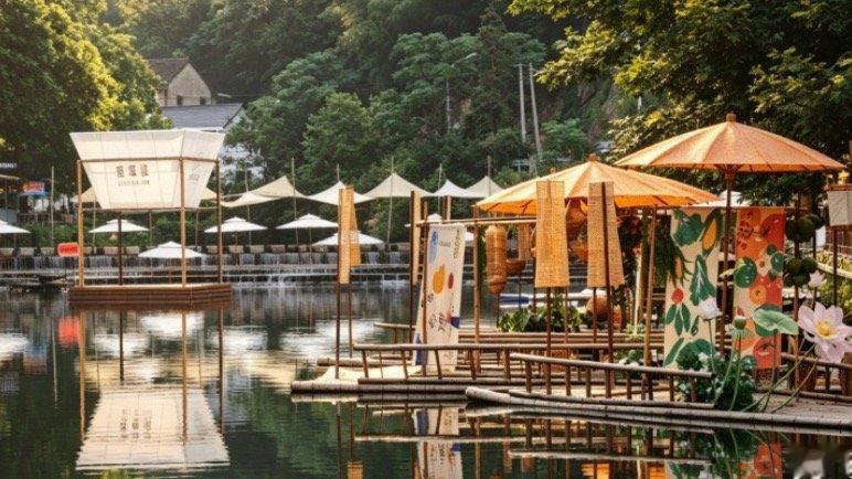 台州乡村夜游拓宽夏日经济赛道，本次焕新坚持在地共创、青年赋能。景区同步启动“溪望