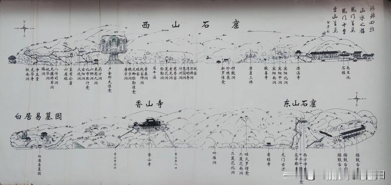 今天给大家分享几张洛阳龙门石窟万佛洞的照片。万佛洞可是洛阳龙门石窟的必打卡之处，
