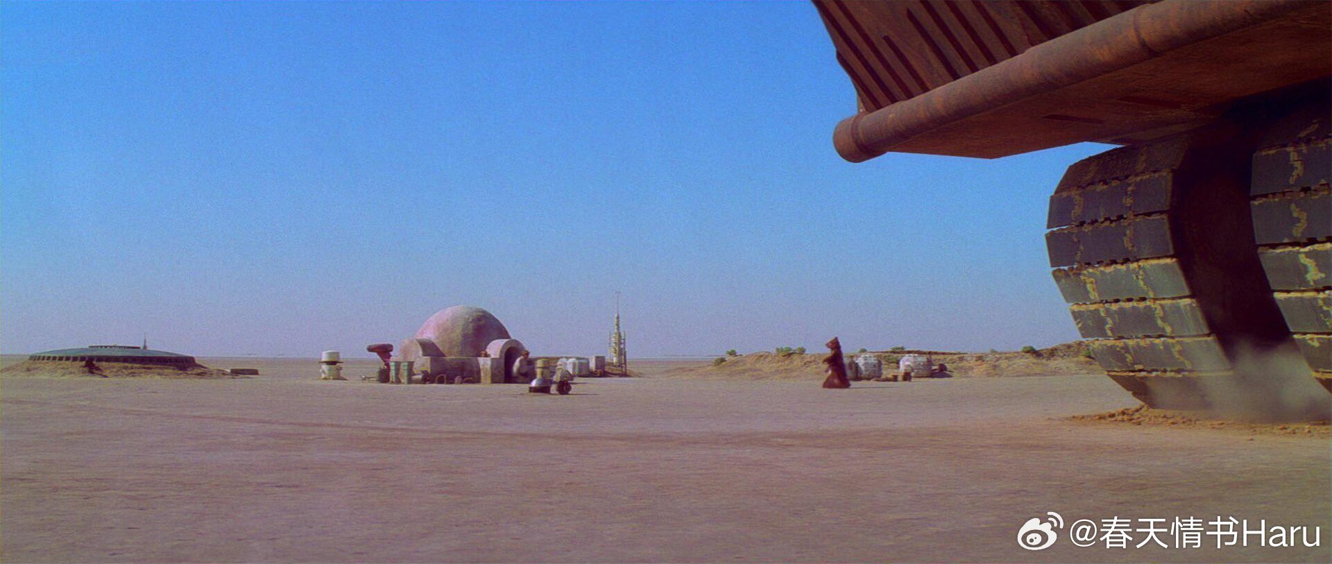 50年前的3月22日，《星球大战》开始拍摄。这是全片拍摄的第一个镜头，一段传奇从