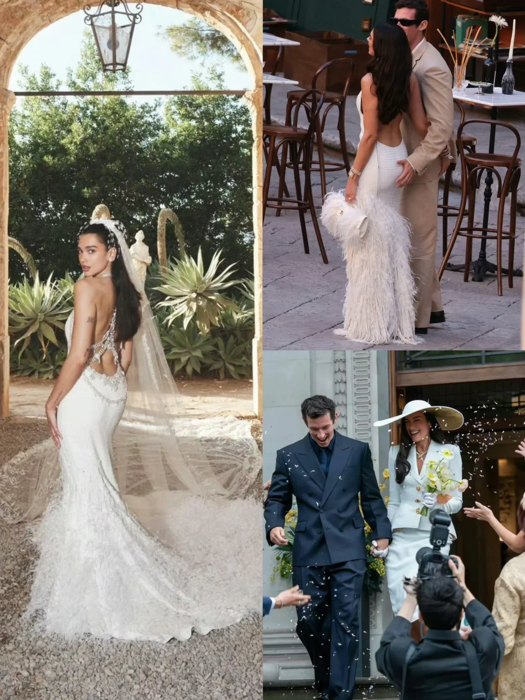 最美异性恋婚礼3️⃣套造型都好美…