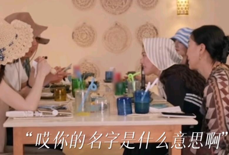终于明白张晚意名字的含义了
马思纯问张晚意名字是什么意思，张晚意:“爸爸妈妈晚来