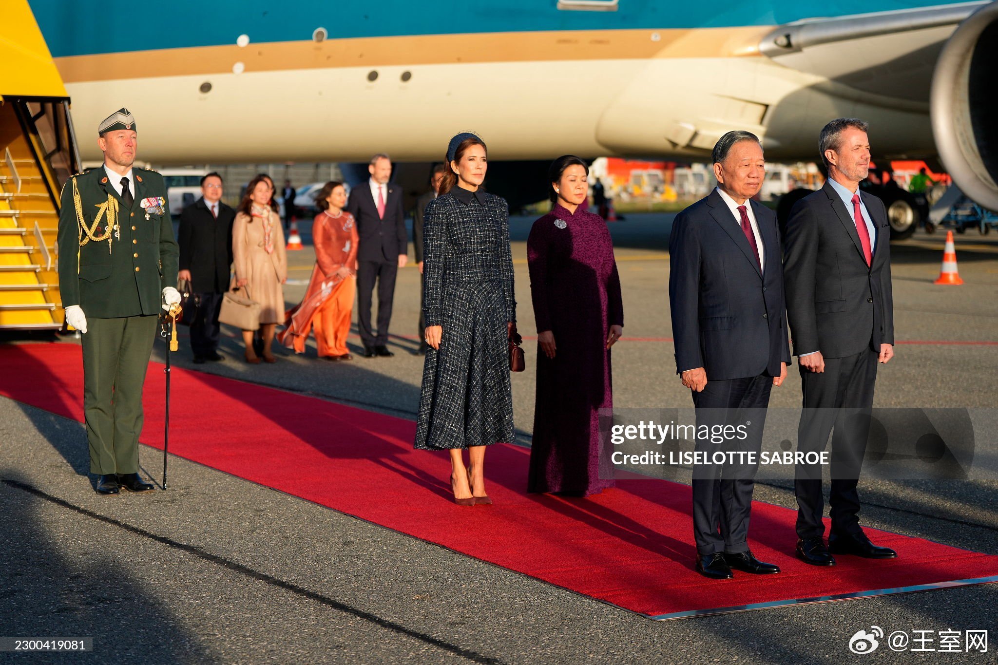 丹麦王室 🇩🇰🇻🇳10月19日，越南最高国家元首苏林和夫人吴芳丽抵达丹麦
