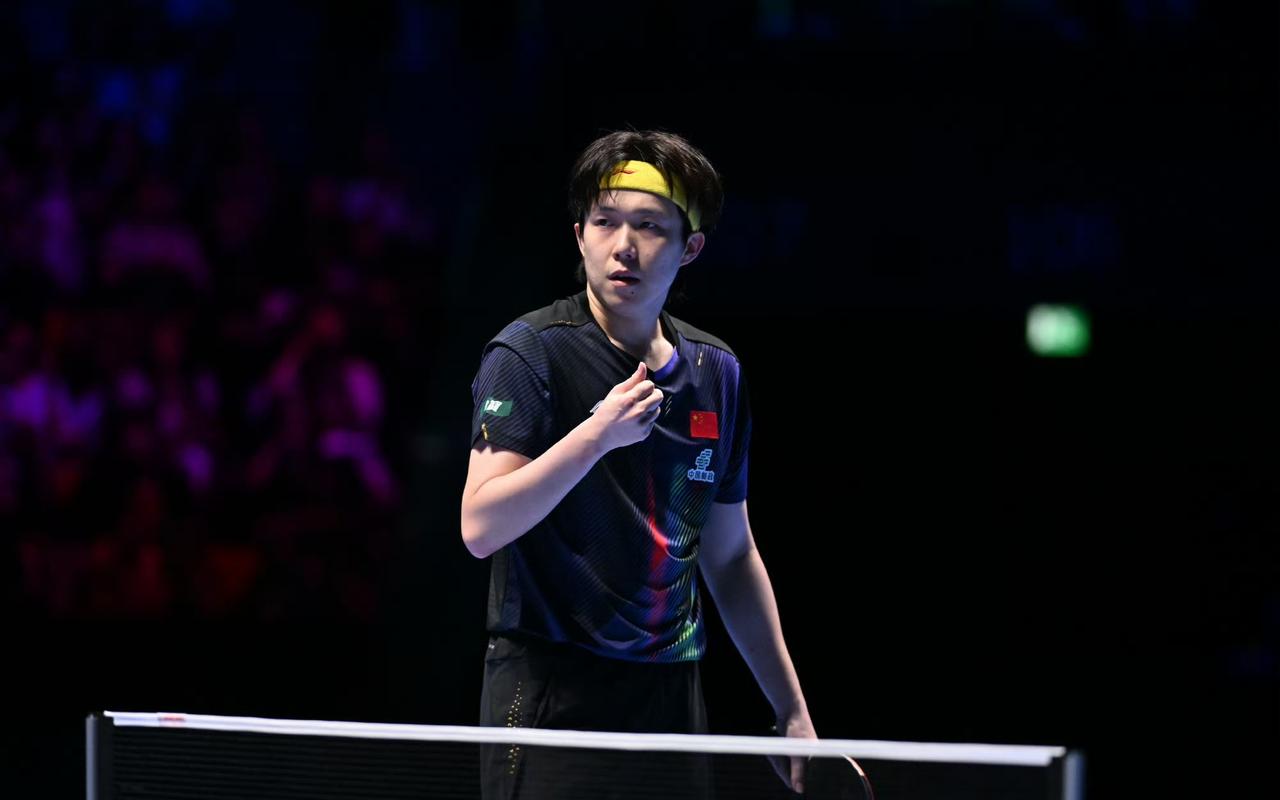 第一局开局王楚钦🇨🇳4-1领先达科·约奇克🇸🇮！
这是2026澳门国际乒