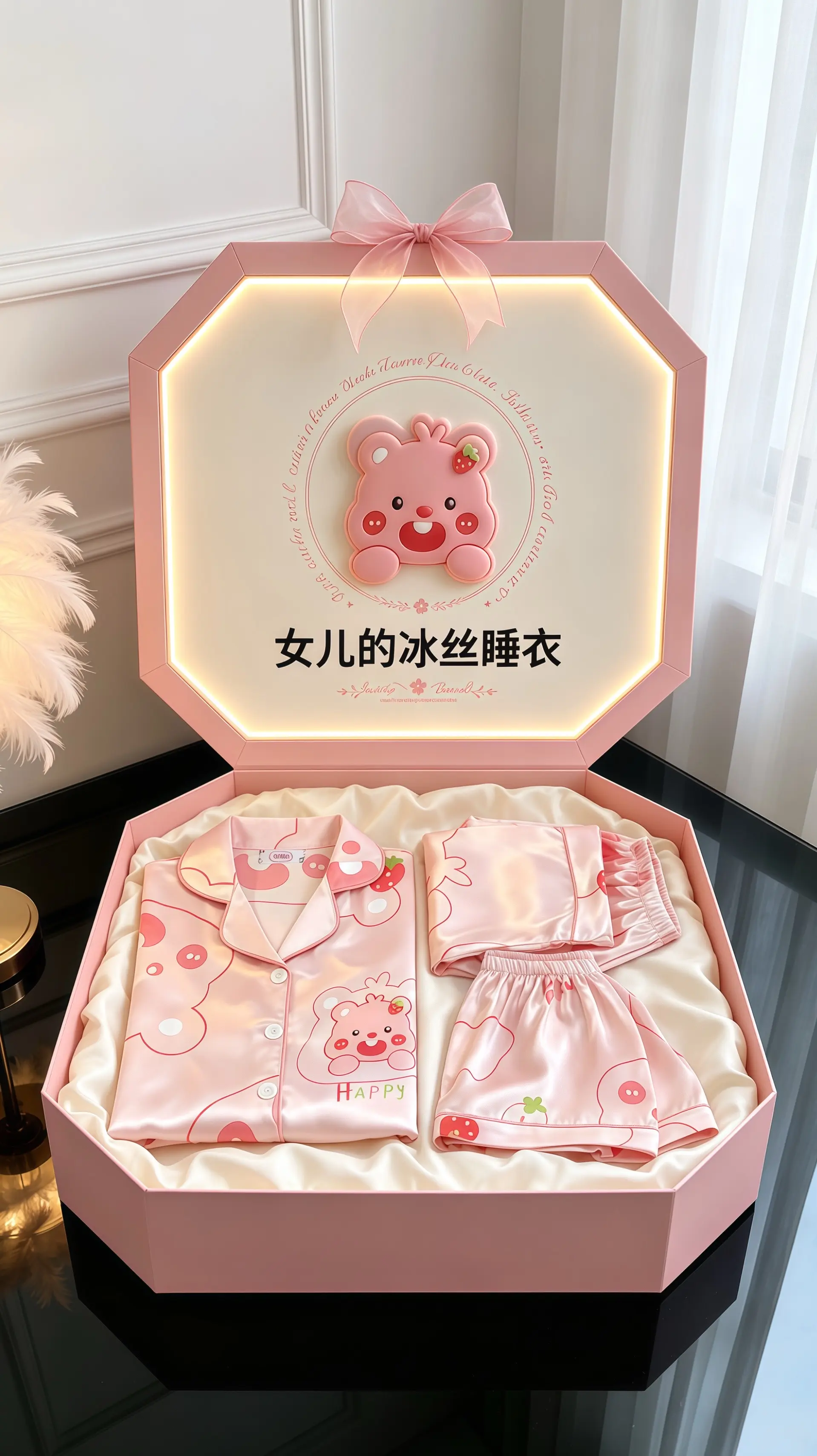 以妈妈之心选宝宝之物 小公主必备家居服 女童睡衣  睡衣礼物 适合送女儿的礼物