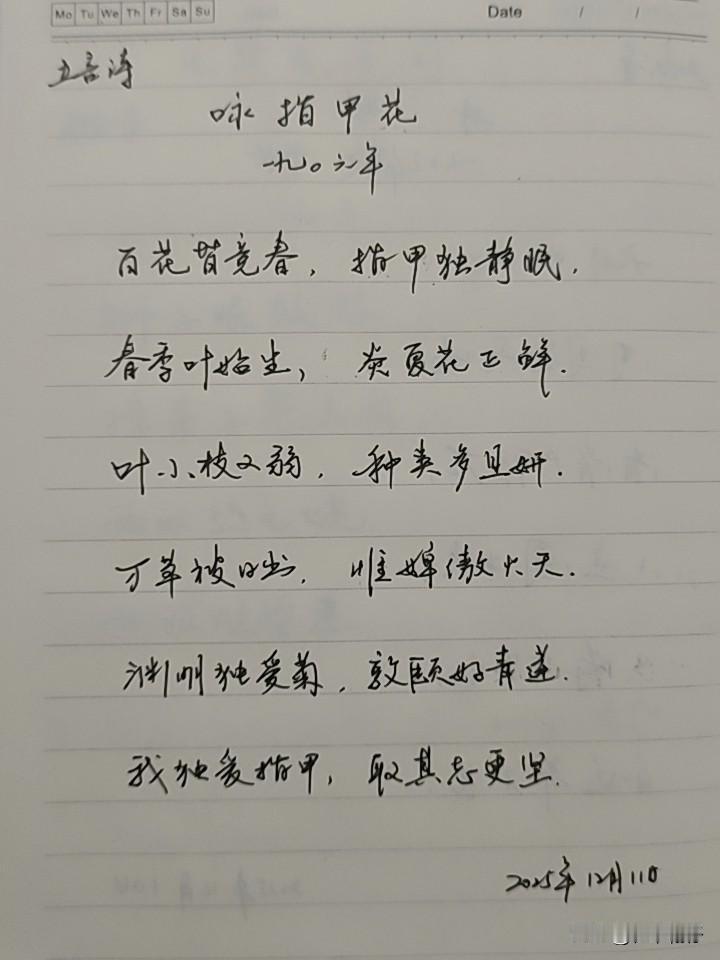 抄书第 1027天（2025年12月11日）
静心✔
戒浮躁，一笔一划。

  