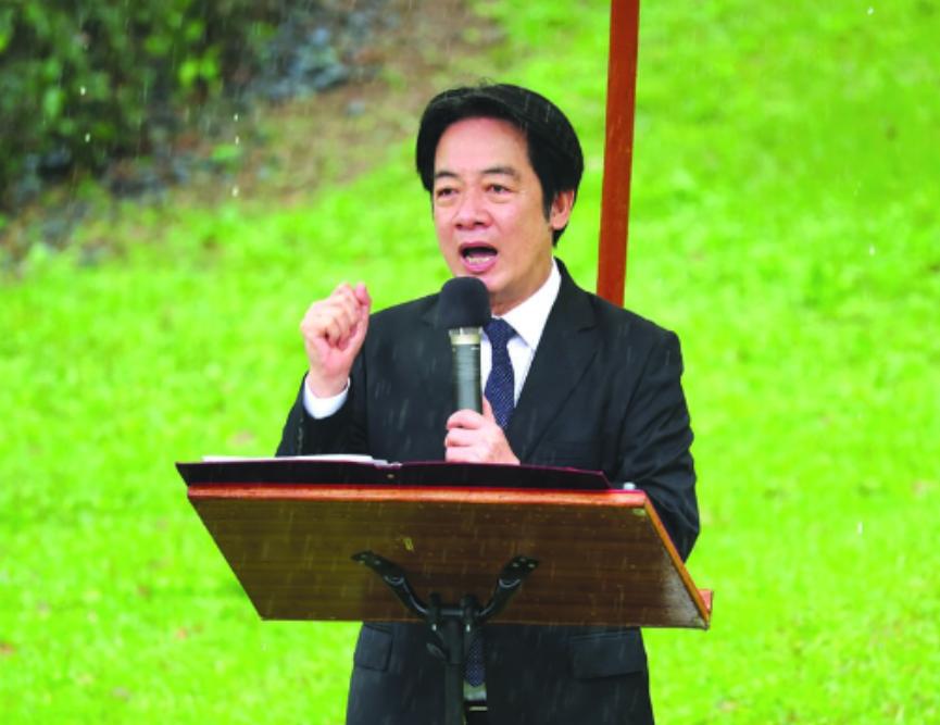 “台独分子”赖清德发表声明：

4月10日上午11点，全世界的目光都聚焦在北京人