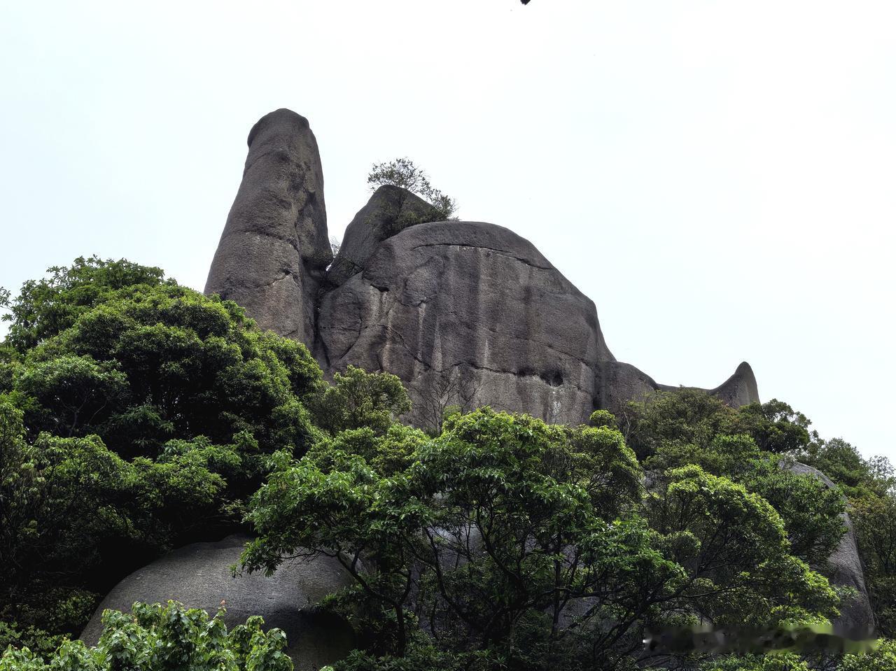 太姥山有很多这样好像、形象的岩石