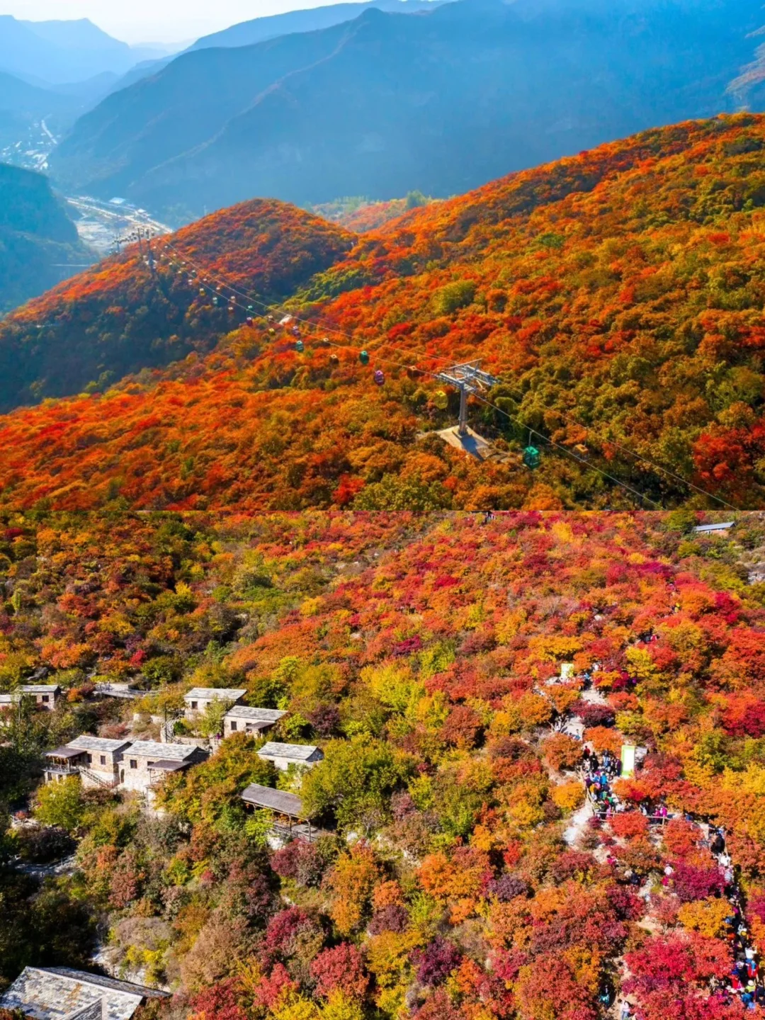 带你徒步赏秋🍁北京房山坡峰岭一日