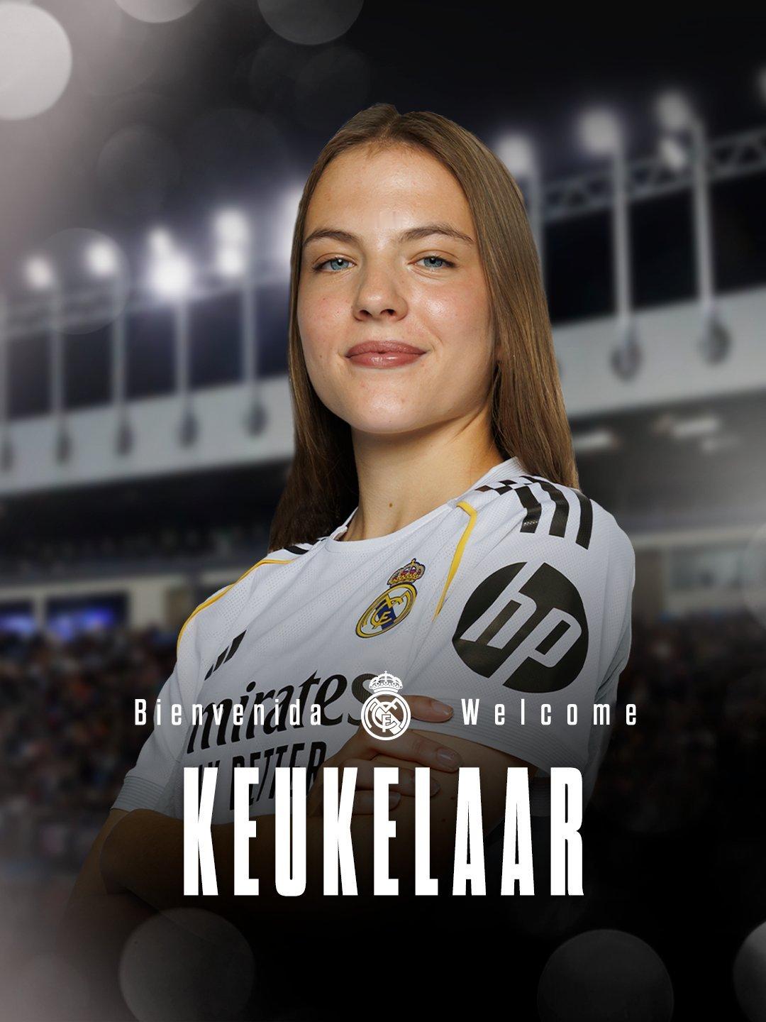 皇马女足新援Lotte keukelaar。🤍皇马女足halamadrid ​