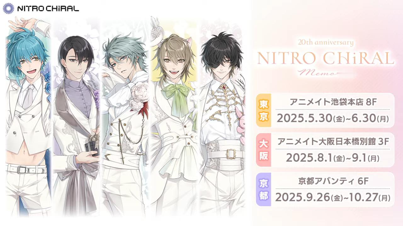 NITRO CHiRAL 20周年纪念展视觉图 