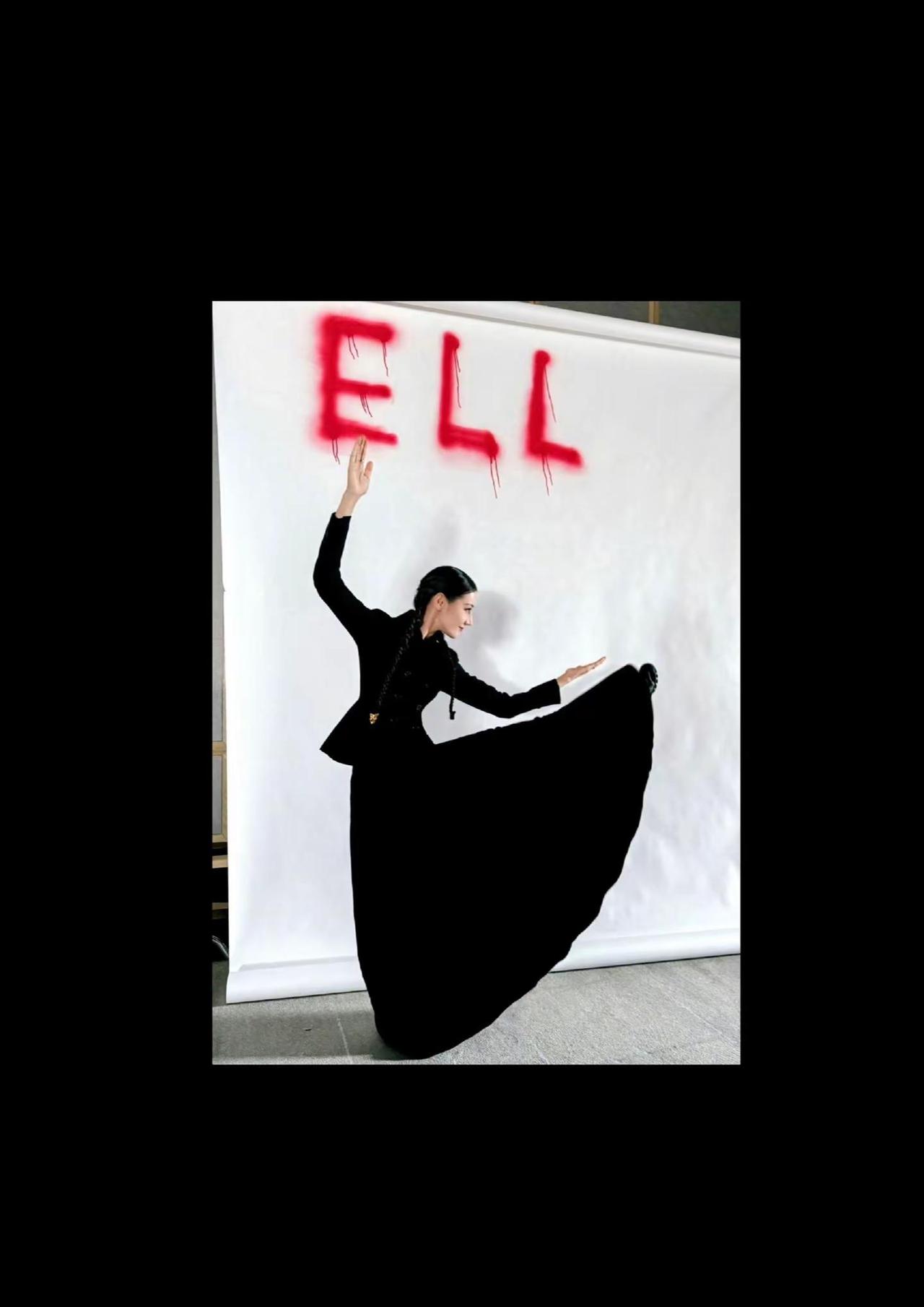 第40张迪丽热巴·迪力木拉提。热爱永远双向奔赴迪丽热巴 elle 爱丽丝 绘画