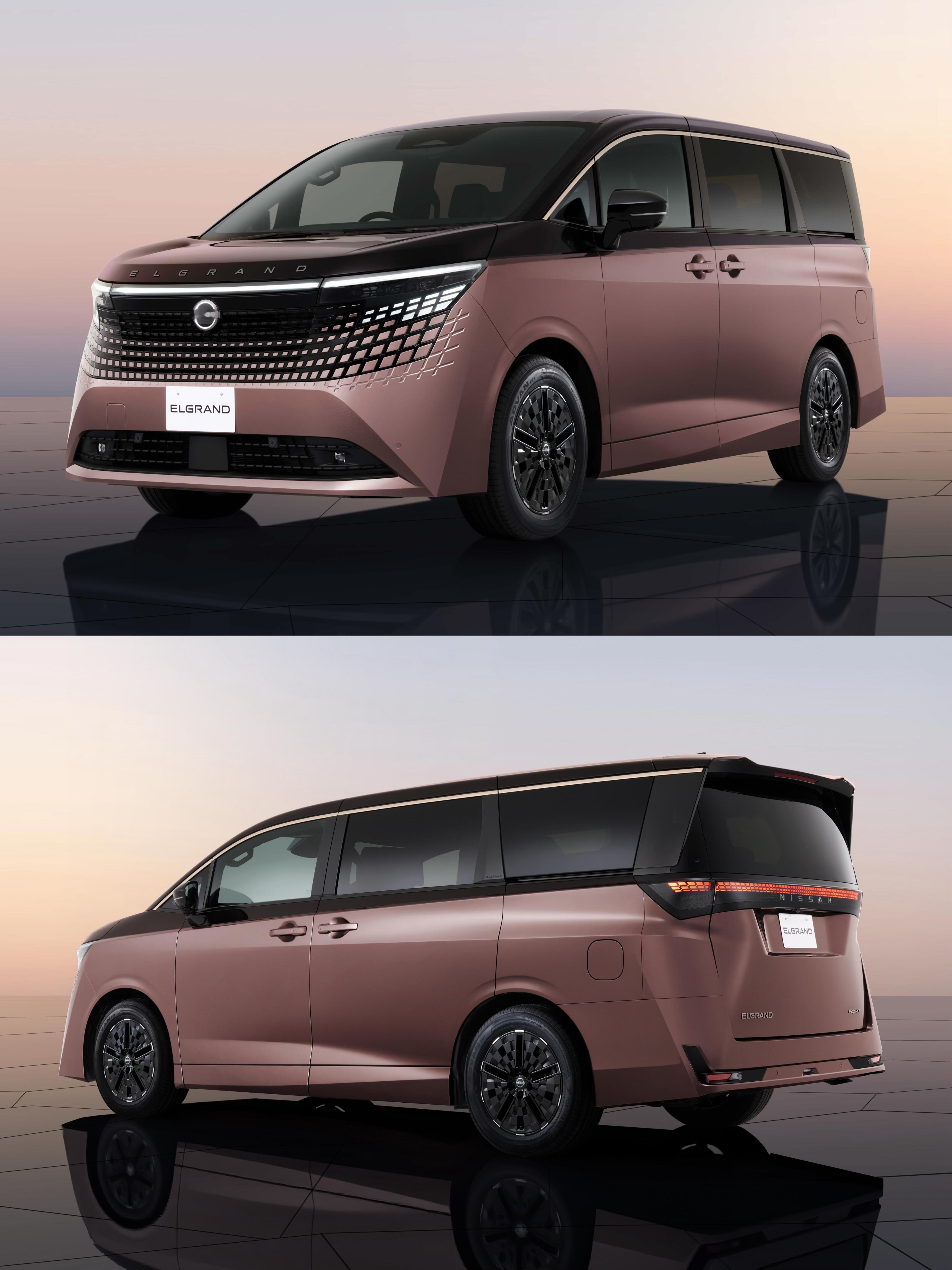 隔了十几年 日产Elgrand终于换代了 日产汽车在2025日本移动出行展带来了