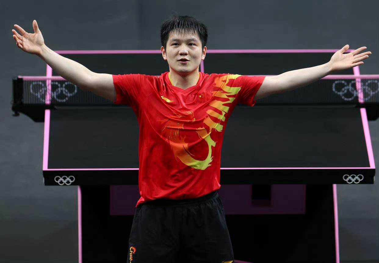 樊振东奥运决赛反手制胜分 想了樊振东知名度具象化了