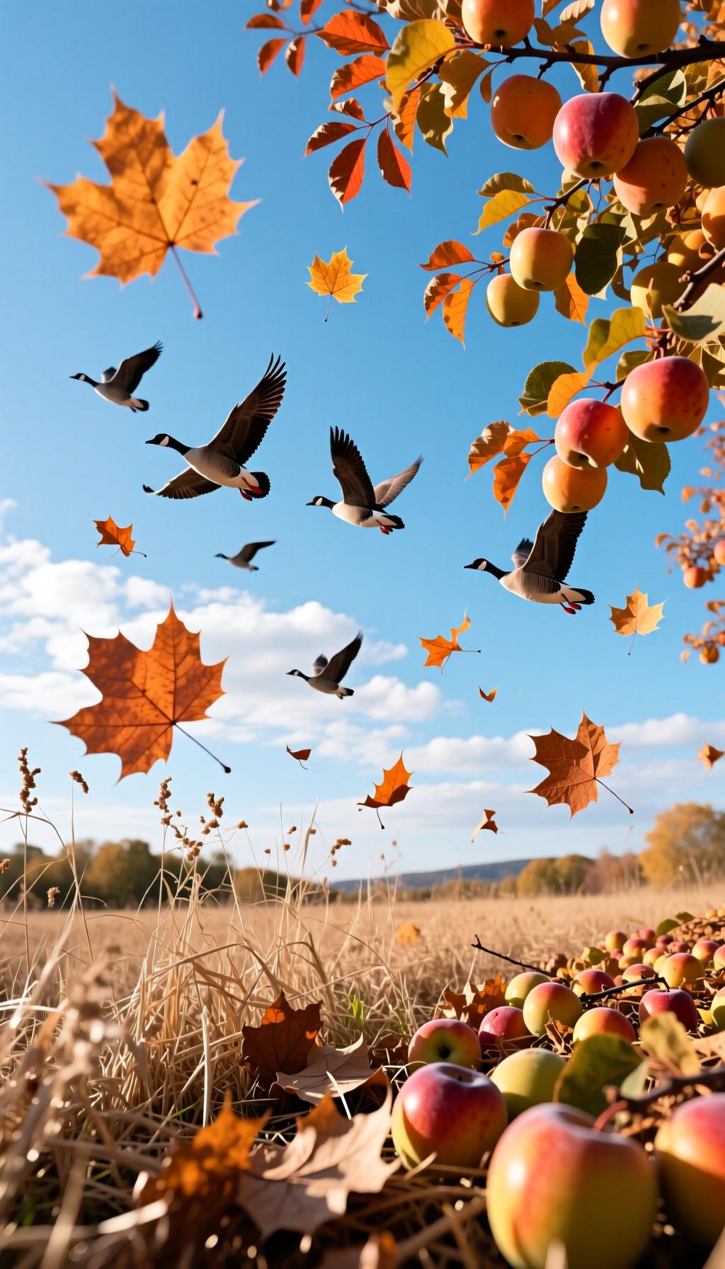 一张图证明秋天来了