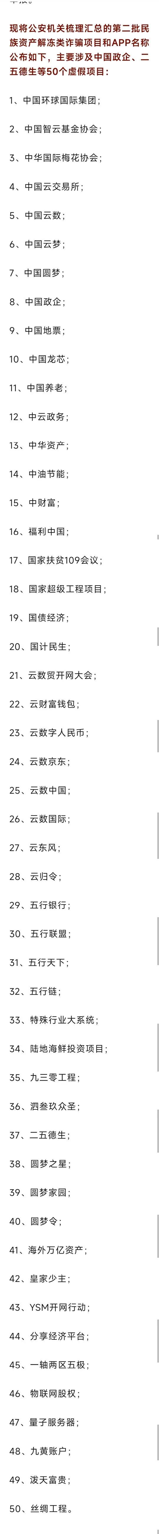 这些都是诈骗项目
