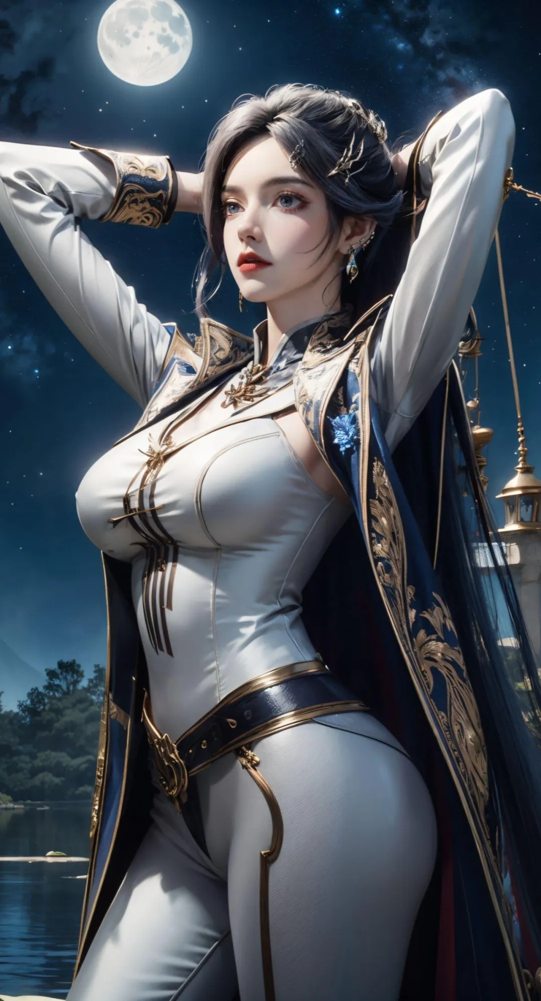 #动漫[超话]##国漫点评团##斗罗大陆# 高清｜无水印，暗黑系周漪壁纸真的好酷