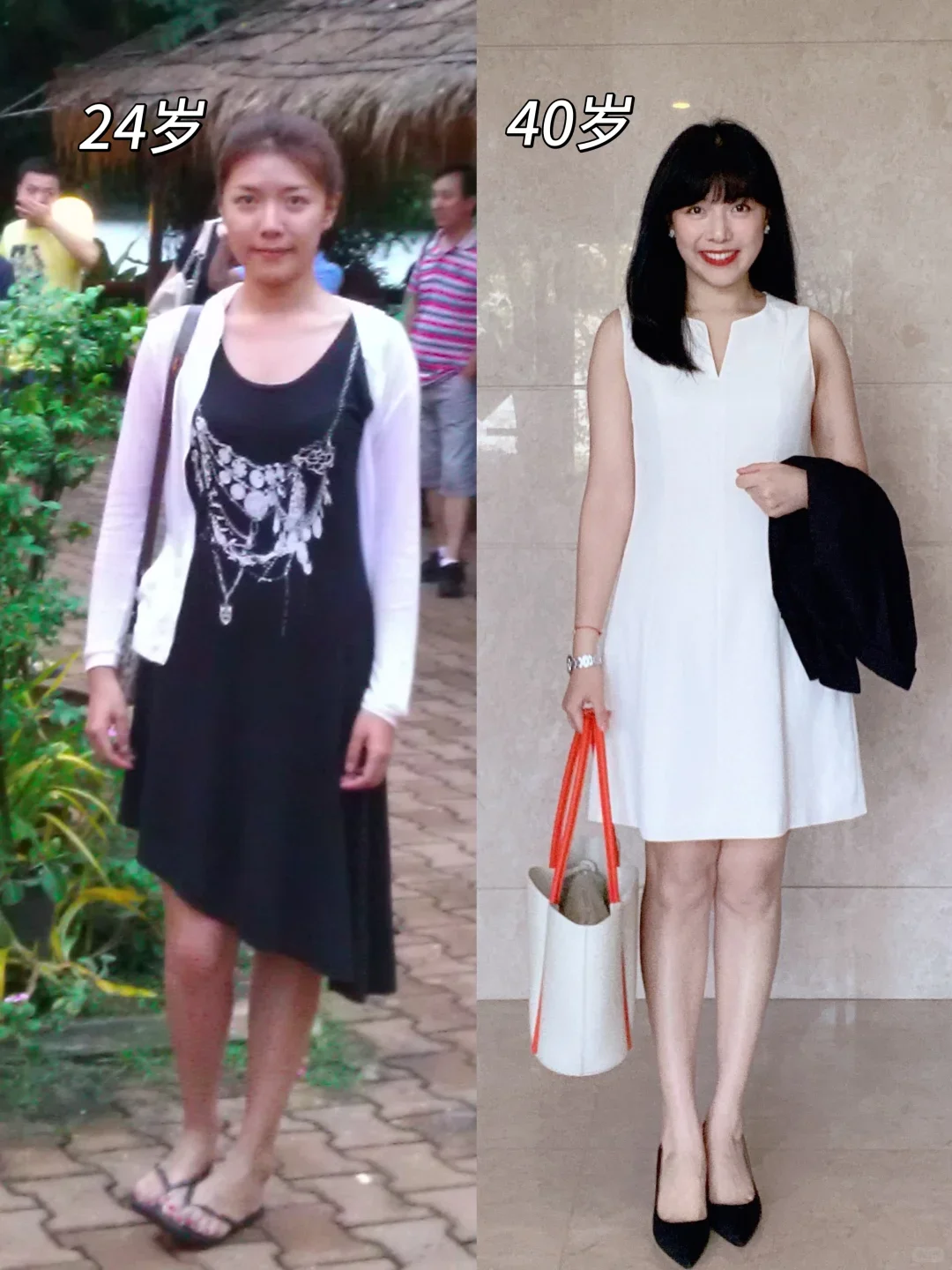 41岁 坚持练背 少女感的尽头是运动