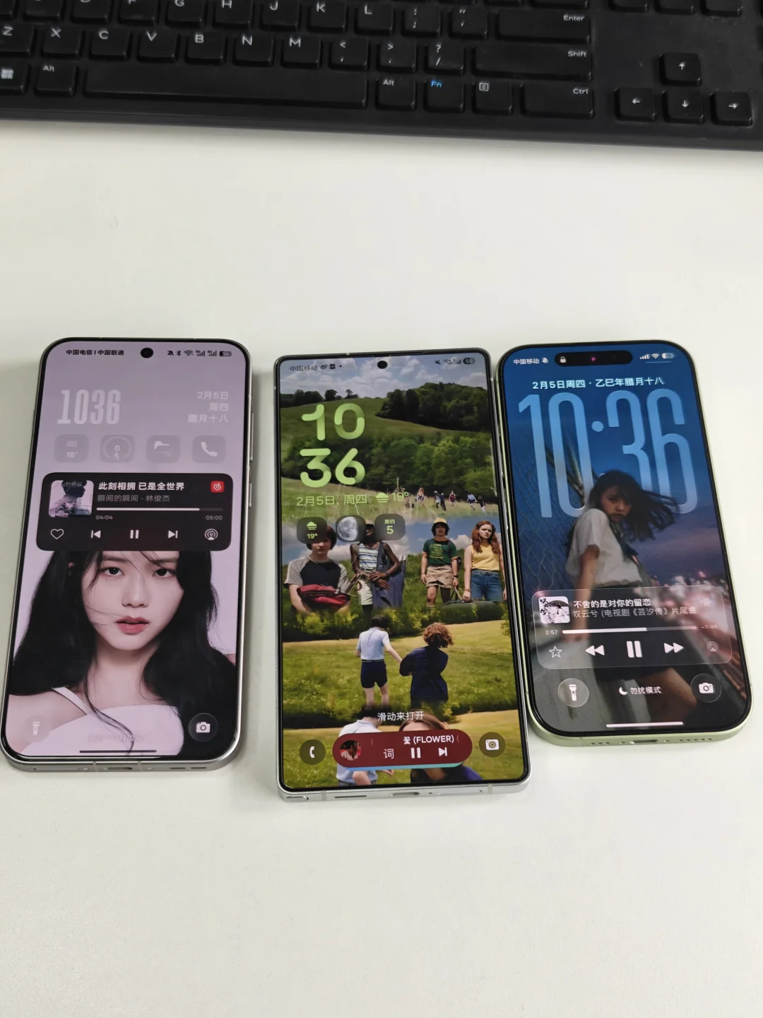 好希望oppo把通知放在下面啊！