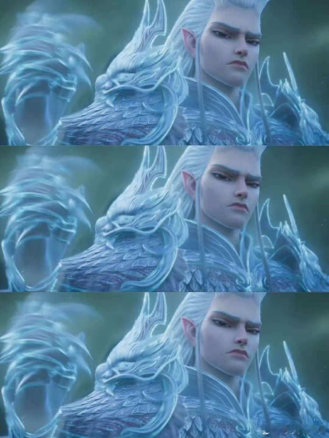 哪吒2龙爹登场一眼万年  乱世之中，英雄辈出。《哪吒2》中的龙爹，以不屈之志，掀