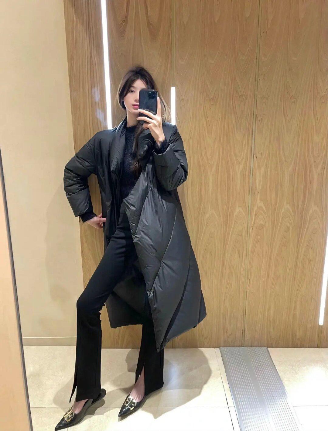入冬穿了点漂亮羽绒服～
