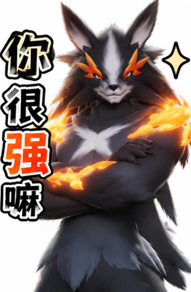 伊莫玩伊莫不emo，那这次狼斗士申请出战，自制表情包来了伊莫握爪测试夏日游趣狂欢